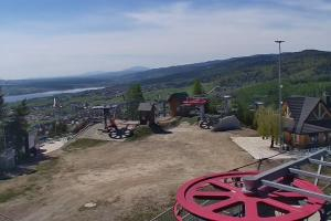 Czorsztyn Kluszkowce Czorsztyn Ski Widok z górnej stacji