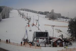 Krynica Słotwiny Widok na stok