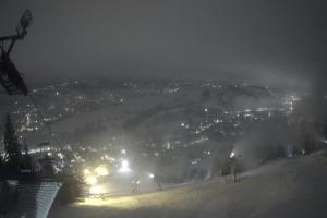 Zakopane Harenda Widok na stok z góry