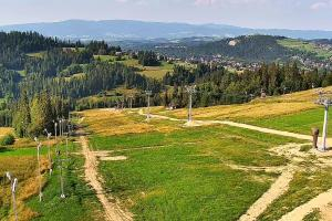 Bukowina Tatrzańska Rusiń-ski Widok na stok