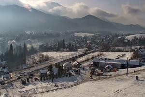 Kamera: Szymoszkowa Widok z karczmy Pająkówka Zakopane Szymoszkowa Widok z karczmy Pająkówka