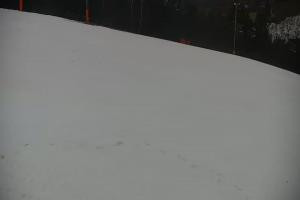 Wisła Cieńków Widok na trasę kolei krzesełkowej