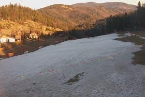 Kamera: Biały Krzyż Widok na stok Szczyrk Biały Krzyż Widok na stok