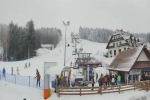 Kamera: Beskid Ski Widok na stok Spytkowice Beskid Ski Widok na stok
