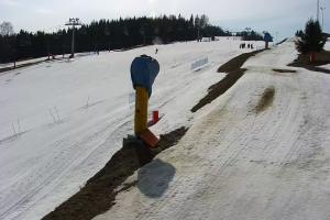 Tylicz Master Ski Widok na kolej krzesełkową