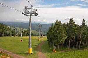 Zieleniec Zieleniec Zieleniec SKI Arena - Widok z górnej stacji