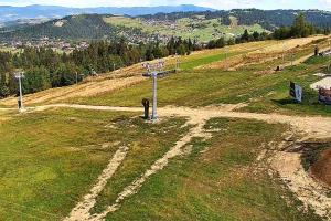 Bukowina Tatrzańska Rusiń-ski Widok na stok