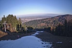 Myślenice Myślenice SN Widok z górnej stacji