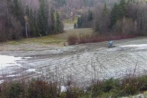 Laskowa-Kamionna Laskowa Ski Widok na stok