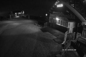 Krynica Jaworzyna Krynicka Widok na trasę dla dzieci na szczycie (1100 m n.p.m.)