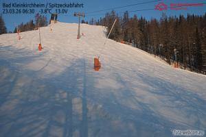 Kamera: Bad Kleinkirchheim - Spitzeck widok z Biospharenparkbahn Brunnach Spitzeck Bad Kleinkirchheim - Spitzeck widok z Biospharenparkbahn Brunnach