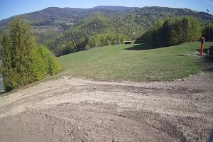 Brenna Ski Dolina Brenna Kamera 2 Widok na trasę narciarska