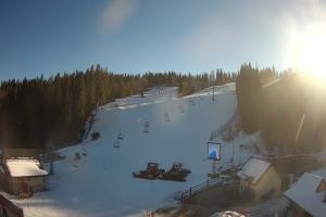 Kamera: Ski Suche SKI SUCHE - widok na stok Poronin Ski Suche SKI SUCHE - widok na stok