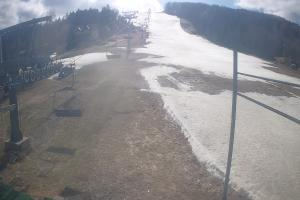 Ustrzyki Dolne Gromadzyń Widok z dołu