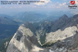 Kamera: Ga-Pa Zugspitze ost Garmisch-Partenkirchen Ga-Pa Zugspitze ost