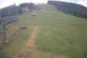 Ustrzyki Dolne Gromadzyń Widok z dołu