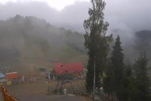 Szczawnica Palenica Widok na stok