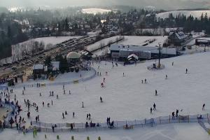 Zakopane Szymoszkowa Widok z karczmy Pająkówka