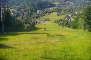 Kamera: Cieńków Widok na stok Wisła Cieńków Widok na stok