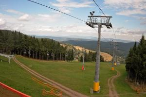 Zieleniec Zieleniec Zieleniec SKI Arena - Widok z górnej stacji