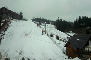 Krynica Henryk Ski Widok na stok