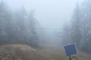 Gorlice-Małastów Magura Małastowska Widok na stok