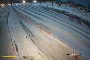 Bałtów Szwajcaria Bałtowska Widok na lodowisko