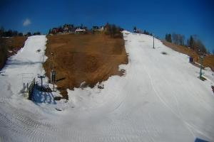 Bukowina Tatrzańska Turnia Widok na stok