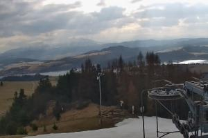 Czorsztyn Kluszkowce Czorsztyn Ski Widok z górnej stacji