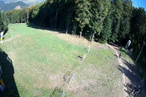 Kasina Wielka Kasina ski Górna stacja kolejki krzesełkowej