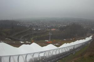 Kurzętnik Kurza Góra Kurza Góra widok na stok