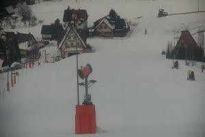 Kamera: Cieńków Widok na stok Wisła Cieńków Widok na stok