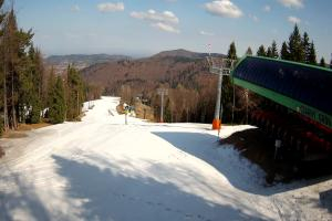 Rzyki Czarny Groń Widok z dolnej stacji