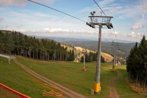 Zieleniec Zieleniec Zieleniec SKI Arena - Widok z górnej stacji