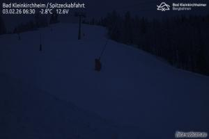 Spitzeck Bad Kleinkirchheim - Spitzeck widok z Biospharenparkbahn Brunnach