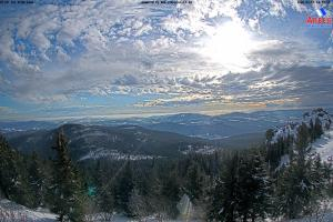 Grosser Arber Grosser Arber Blick Arber nach Süden