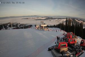 Kamera: Kotelnica Białczańska Widok z góry Kolej nr 1 Białka Tatrzańska Kotelnica Białczańska Widok z góry Kolej nr 1
