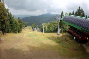Rzyki Czarny Groń Widok z dolnej stacji
