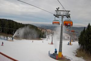 Kamera: Zieleniec Zieleniec SKI Arena - Widok z górnej stacji Zieleniec Zieleniec Zieleniec SKI Arena - Widok z górnej stacji