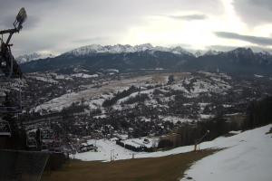 Kamera: Harenda Widok na stok z góry Zakopane Harenda Widok na stok z góry