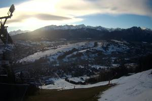 Kamera: Harenda Widok na stok z góry Zakopane Harenda Widok na stok z góry