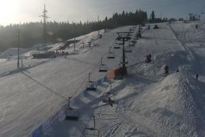 Kamera: Kotelnica Białczańska Dolna stacja, stok Białka Tatrzańska Kotelnica Białczańska Dolna stacja, stok