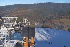 Kamera: Czorsztyn Ski Widok z górnej stacji Czorsztyn Kluszkowce Czorsztyn Ski Widok z górnej stacji