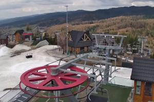 Czorsztyn Kluszkowce Czorsztyn Ski Widok z górnej stacji