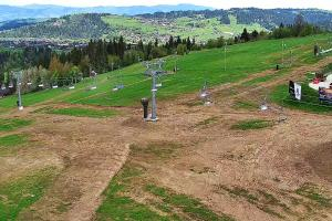 Bukowina Tatrzańska Rusiń-ski Widok na stok