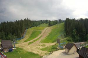 Kamera: Ski Suche SKI SUCHE - widok na stok Poronin Ski Suche SKI SUCHE - widok na stok