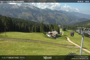 Kamera: Val di Fiemme - Cavalese - Predazzo - Obereggen SkiAreaAlpeLusia - Castelir Slope Val di Fiemme Val di Fiemme - Cavalese - Predazzo - Obereggen SkiAreaAlpeLusia - Castelir Slope