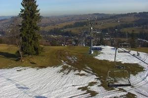 Kamera: Witów Ski Widok z dołu Zakopane Witów Ski Widok z dołu