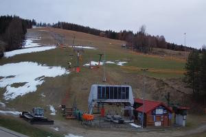 Krynica Słotwiny Widok na stok