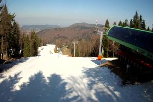 Rzyki Czarny Groń Widok z dolnej stacji